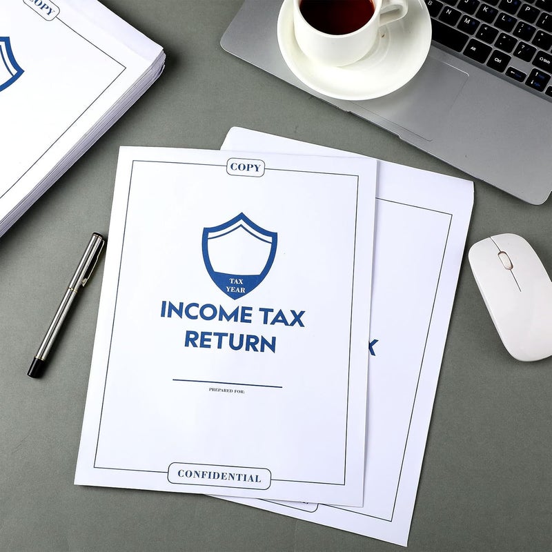 Engrowtic 200 Pcs Income Tax Return Envelope for Tax Preparers 9 x 12 Inches Open End Security Envelopes for Office Business Legal Documents Catalog Paper Mailing, White - Image 3